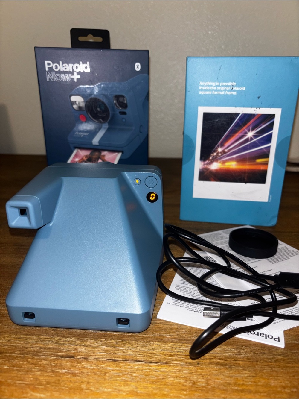 Polaroid Now+ Instant Camera in Blue with Accessories - Picture 4 of 6